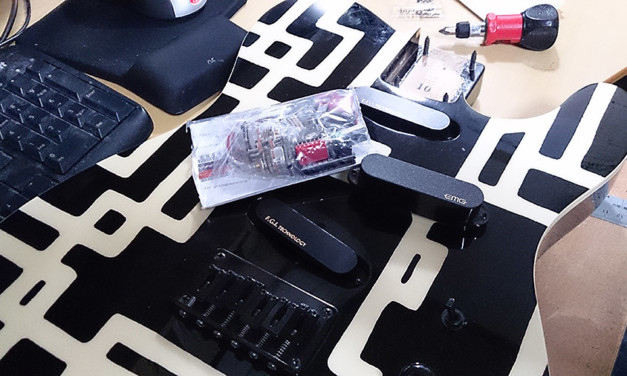 EMG-SAを布袋モデル(TE-115HT)に取り付けてみた