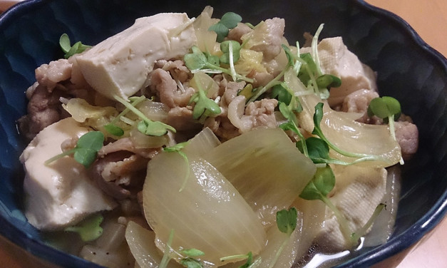 久しぶりの肉豆腐 – すき焼きとの違いなんぞをふと考える