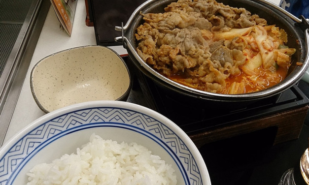 続・吉野家新メニュー – 牛チゲ鍋膳を食らう