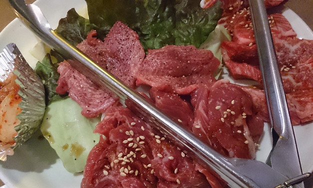 みーとがぁでん箕面小野原店で焼き肉ランチを食らう