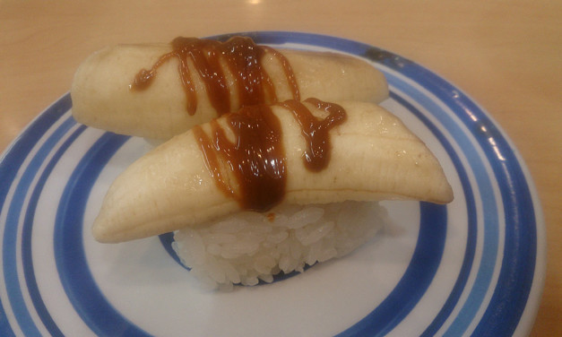 暴走するメニュー – くら寿司キャラメルコラボ寿司