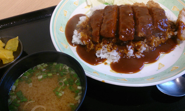 土曜の午後、仕事で車を走らせていたらかつめしに出会った日