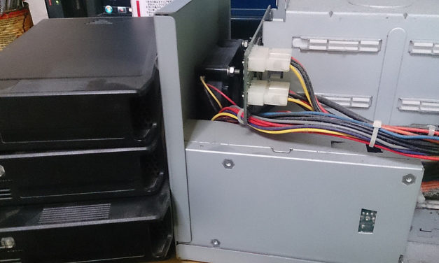 NAS(HDL-GT1.0）が温度異常エラーを出すようになった