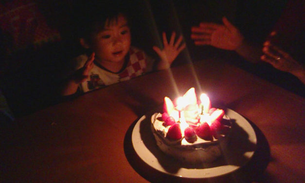 長男が2歳になりました