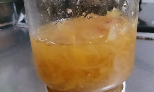 ジャム作りに初めてトライしてみました
