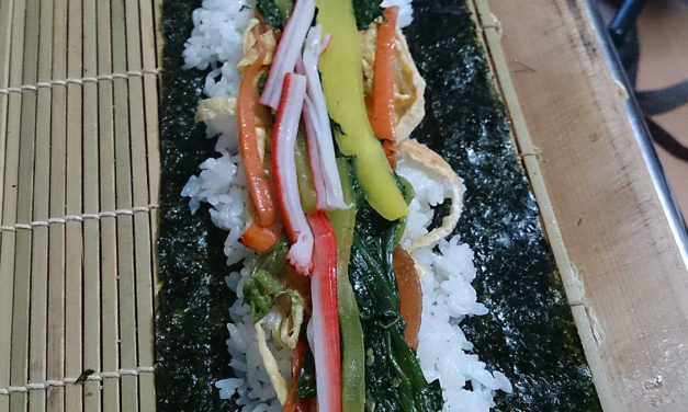 節分と巻き寿司