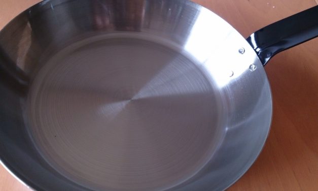 鉄のフライパンがやってきた