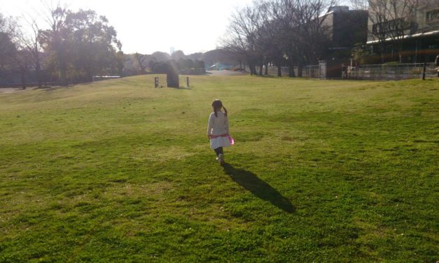 春がやってきた – 万博記念公園で娘と