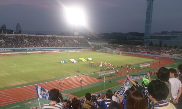 最後になりそうな万博記念競技場へ ― ガンバVSリーベル