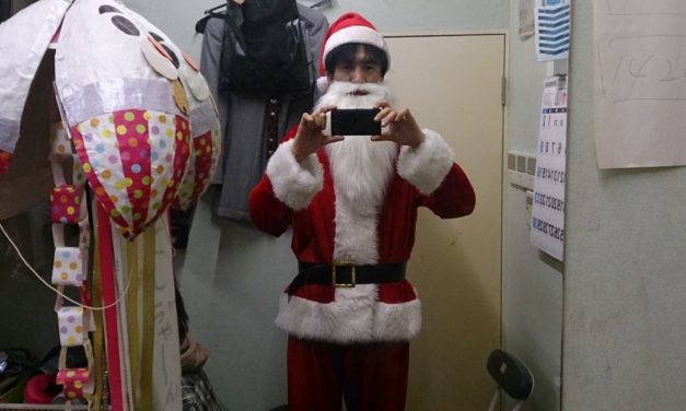 姫路でサンタさんに変身した日