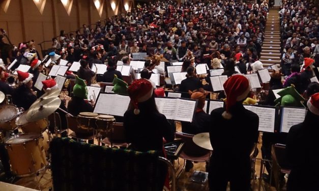 茨木市吹奏楽団のクリスマスコンサートに行ってきました
