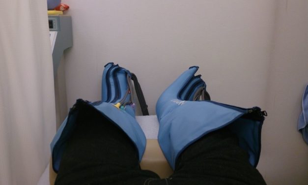 背中激痛再び ― 整骨院へGo（3度目）