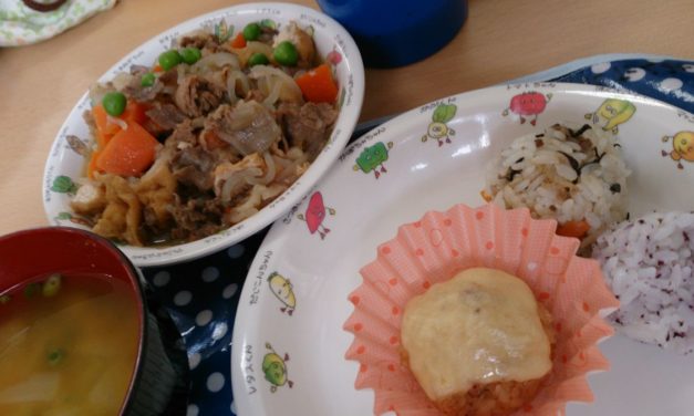 保育参加1日目 ― 意外に味が濃かった給食