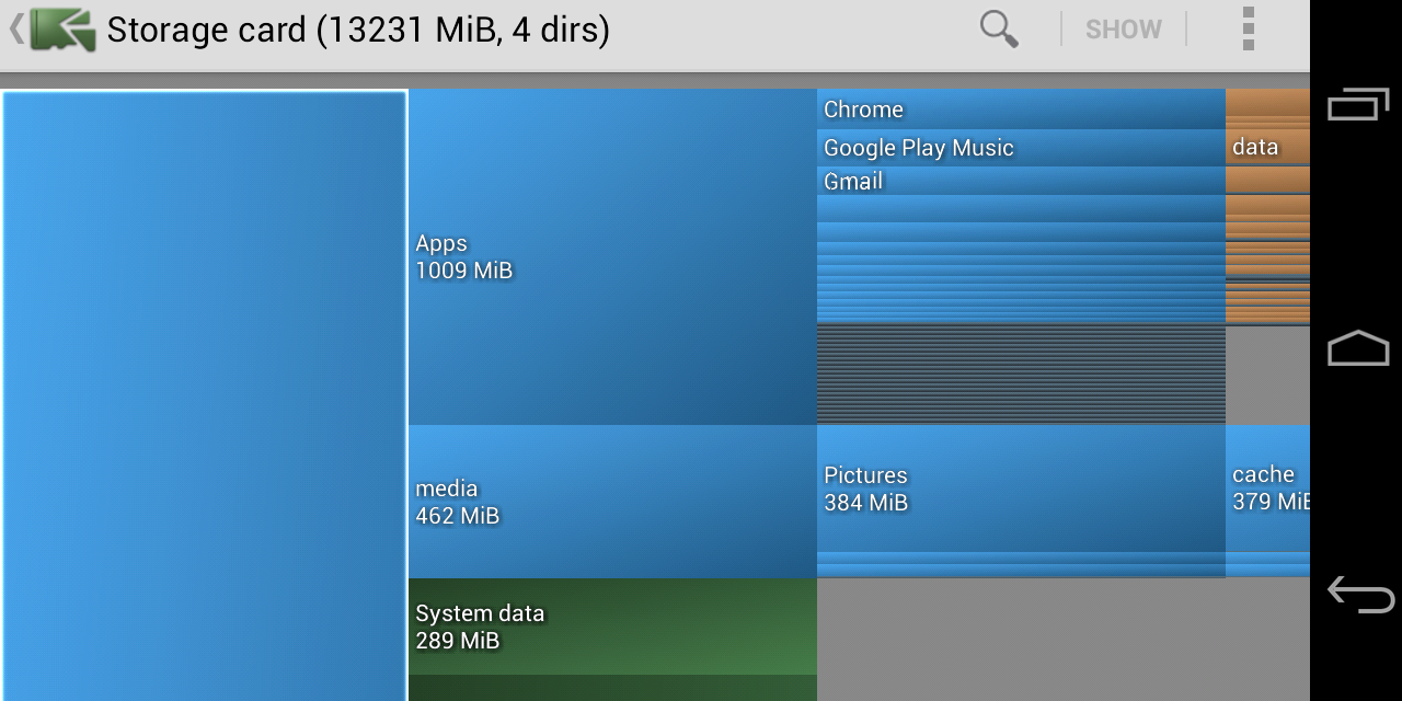 Androidスマホの「その他」を突き止めろ！ ― Disk Usage