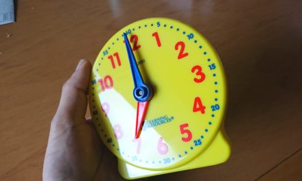 時計 ― 小学2年、かけ算、5の倍数、一回りは60