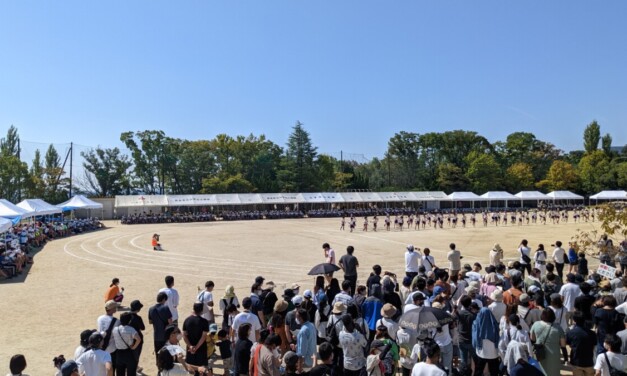 秋空 ― 2年ぶりの運動会と4Kカメラの初出動