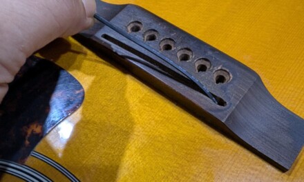 換装 ― 6年の時を経てエレアコのブリッジピエゾ（Nanoflex）をようやく入手