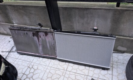 交換 ― ZRR70Wのラジエター、ウォーターポンプ、ファンベルト、ブレーキパッドを交換するの巻