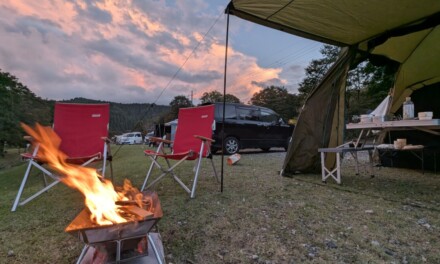 設営 ― 4回目：兵庫県宍粟市の「ちくさマウンテンビレッジ」に行ってきました