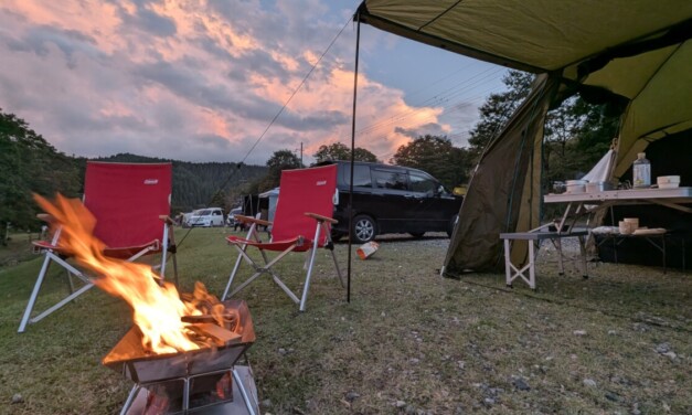 設営 ― 4回目：兵庫県宍粟市の「ちくさマウンテンビレッジ」に行ってきました