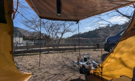 設営6回目 ― 初の極寒ソロキャン in ゴリラフィールド豊能