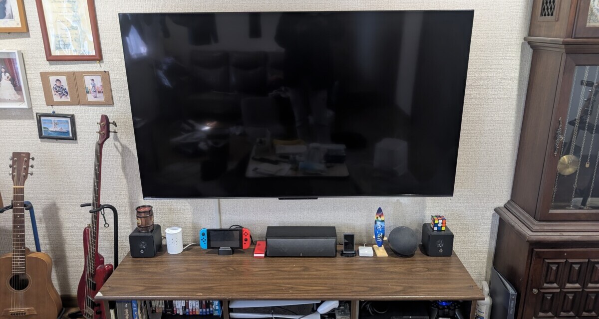 買換 ― リビングの液晶テレビとAVアンプを買い換える