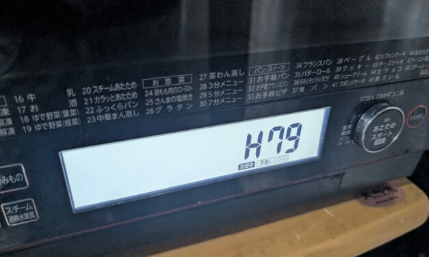故障 ― オーブンレンジER-SD5000(R)が5年でH79エラー吐いて故障、そして修理