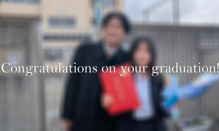 卒業 ― 長女が中学校を卒業しました。