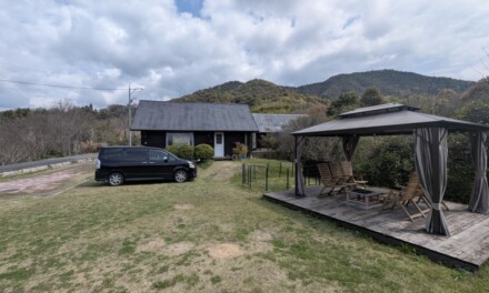 青空 ― 数年ぶりの佐木島へ。「しまなみ宿 Sagi」に宿泊