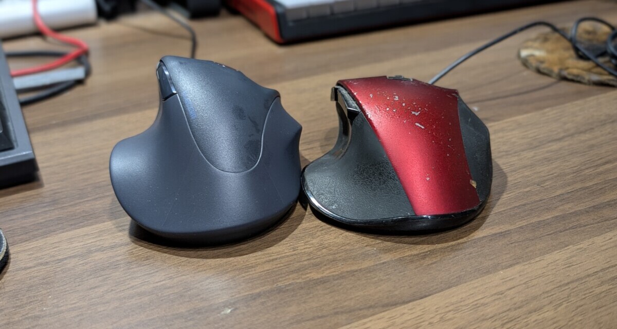 買換 ― ELECOM 有線EX-Gマウスを9年ぶりに買い換える