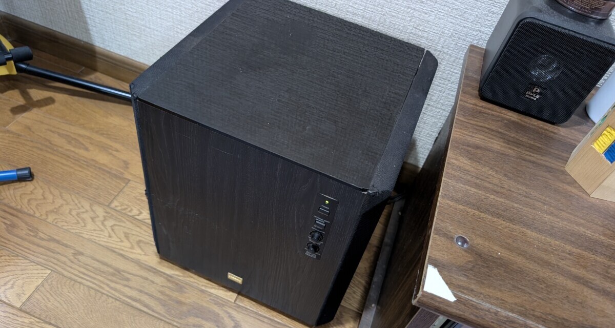 低音 ― サブウーファーONKYO SKW-320を導入しました