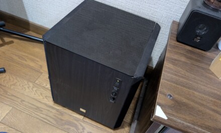 低音 ― サブウーファーONKYO SKW-320を導入しました