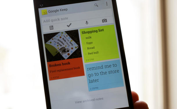 クラウドノートサービス「Google Keep」登場！しかし・・・