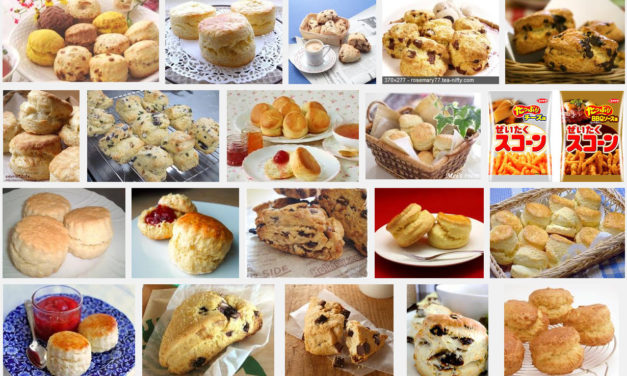 なまっちろいスコーン – 我が家のオーブンレンジの限界を見た日